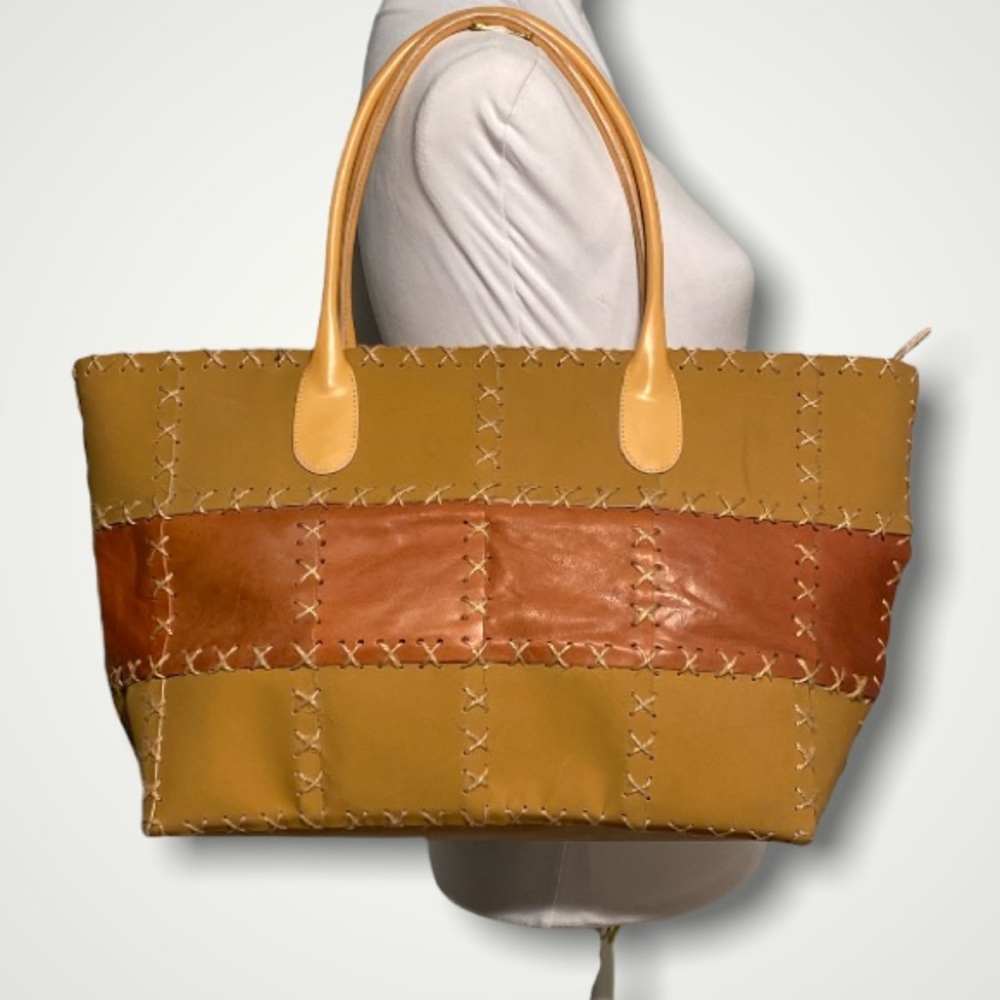 Italian Patchwork Shoulder Bag. - image 2